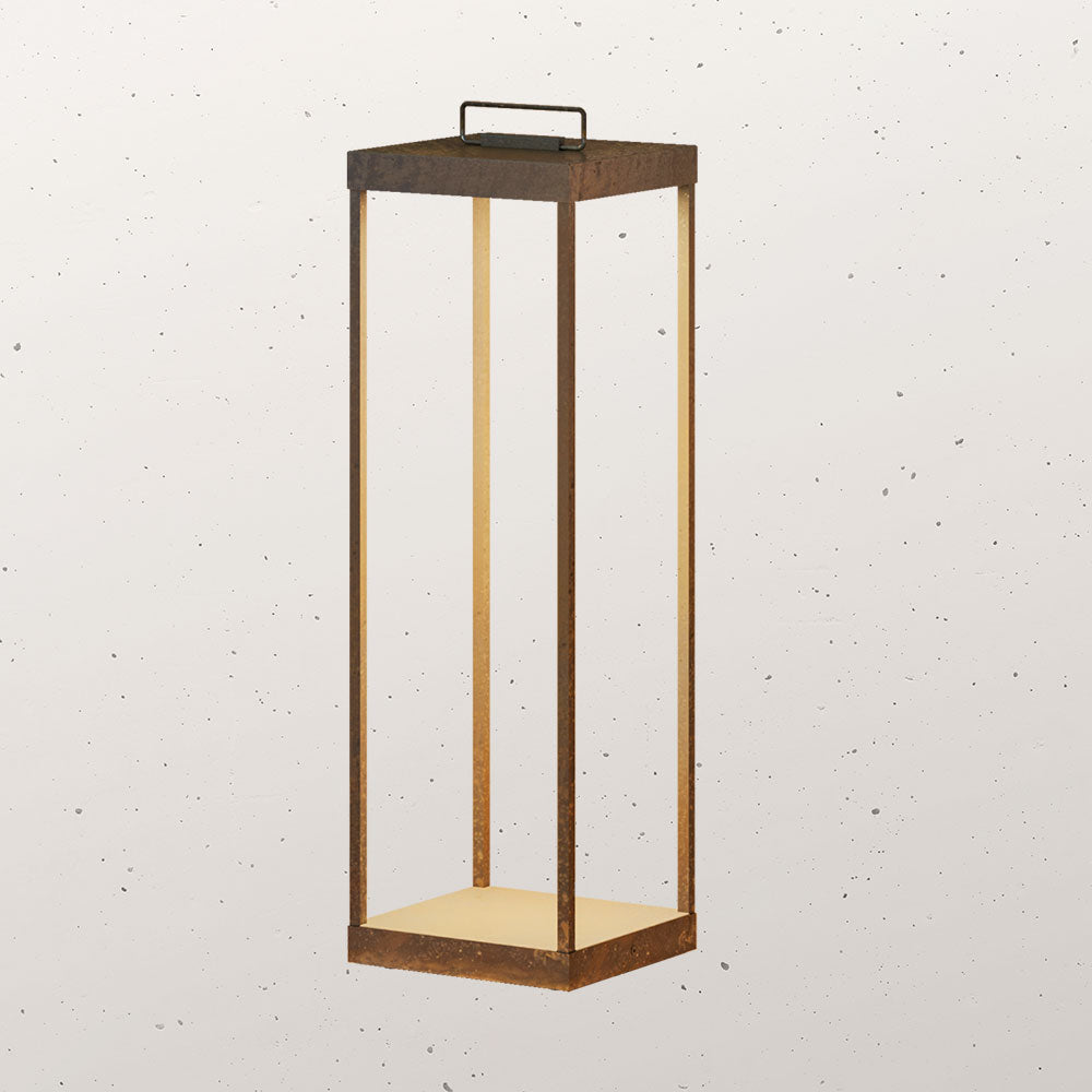 Lanterne Slim Large LED Floor Lamp 13W 2700K Antique Brass or Dark Brass - IL.267.03.OO | OS