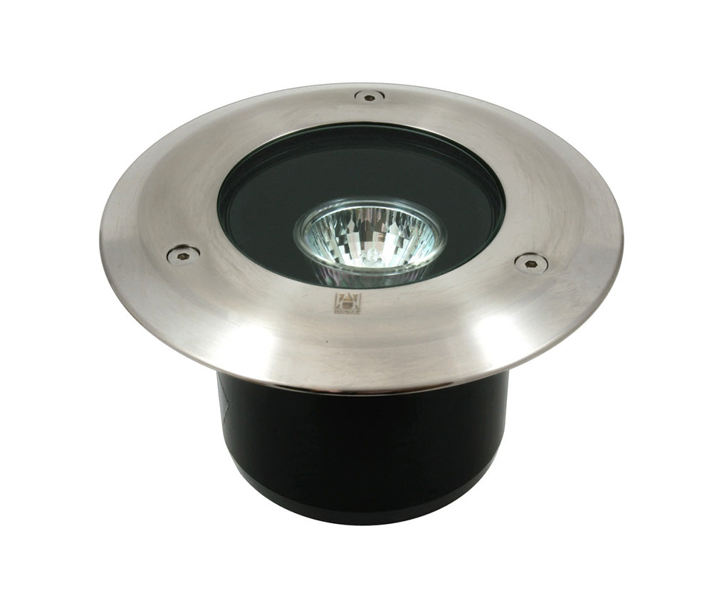 Lawn Inground Light Stainless Steel & Black - LLDMV/SS