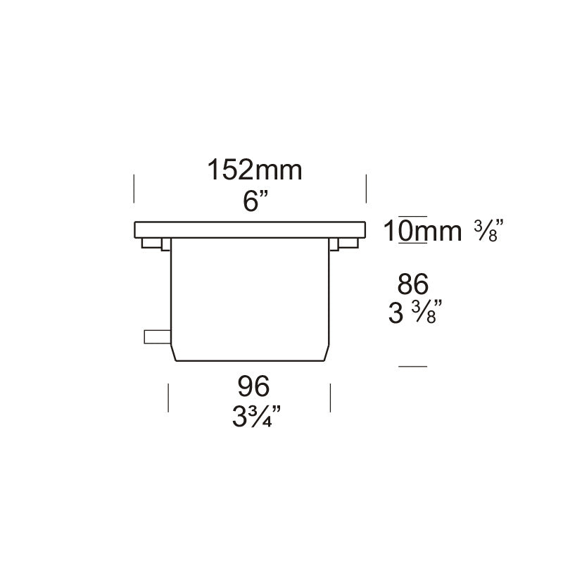 Lawn Inground Light Solid Bronze Stainless Steel - LL/SBZ