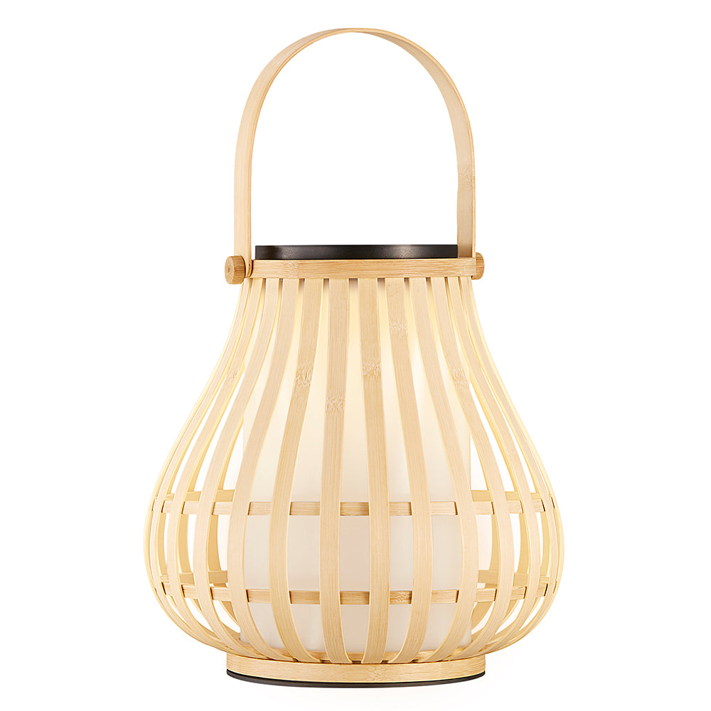 Buy Solar Lights Australia Leo Solar Light Nature Bamboo 2700K - 2118095062