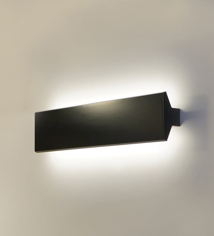 Long LED Wall Light 12W 3000K Black - SI A/LONG/60/BLACK