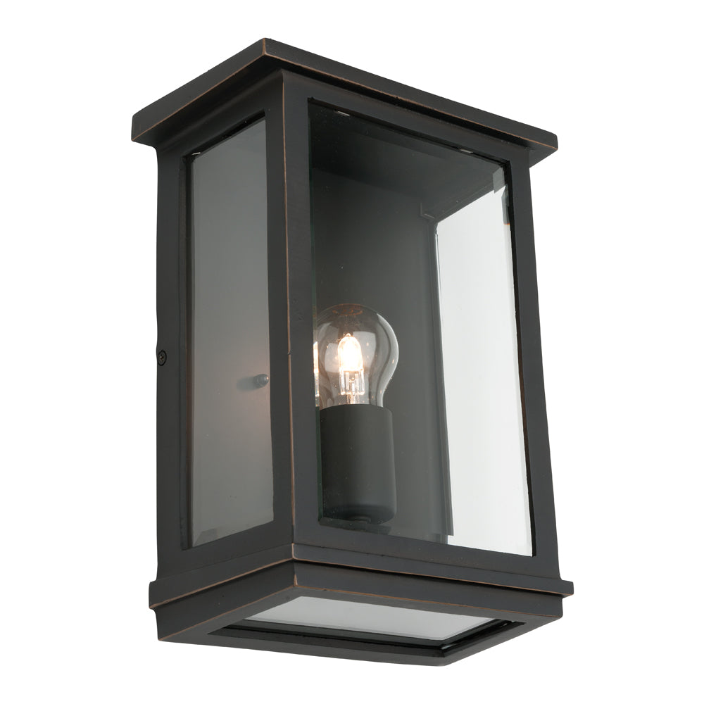 Madrid 1 Light Exterior Wall Light Large Bronze - MAD1ELGBRZ