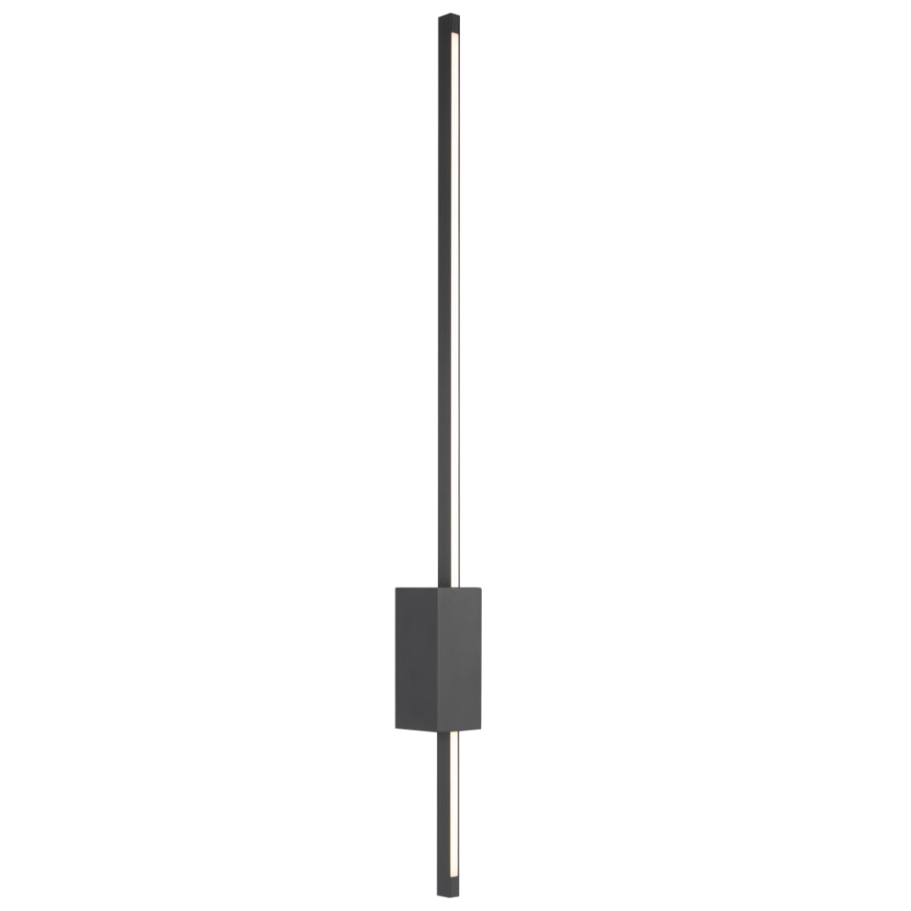 Madras 900mm LED Wall Light 12W 3000K Black - MADRAS WB90-BK