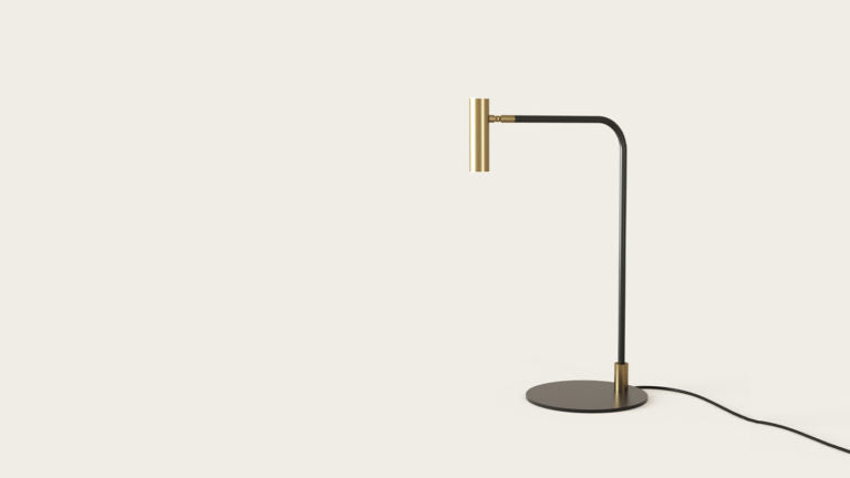 Maho LED Table Lamp 5W 3000K Matt Black or Matt Brass