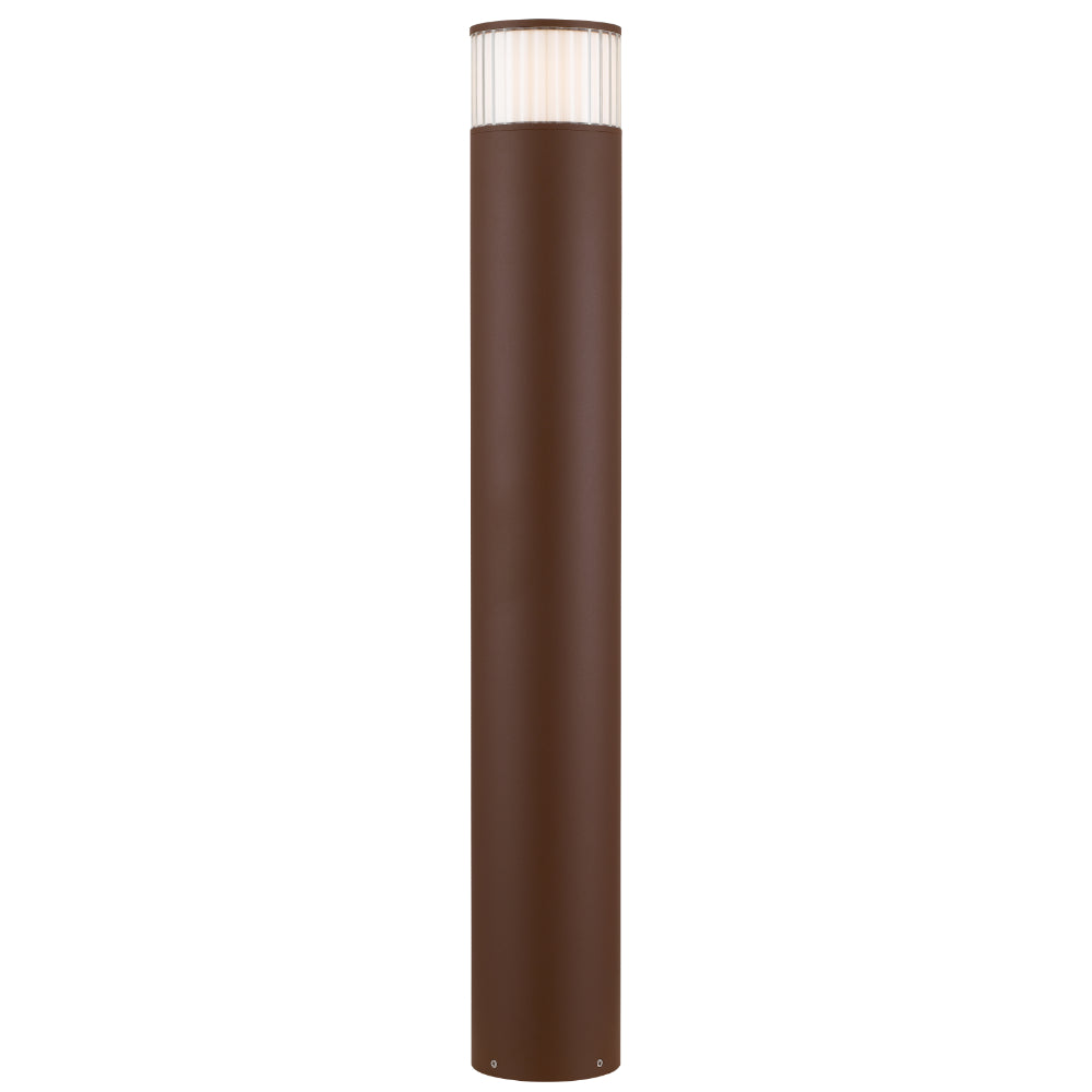 Malabo LED Bollard Light 24V/240V 12W 3000K Rusty - MALABO EX.P-RST