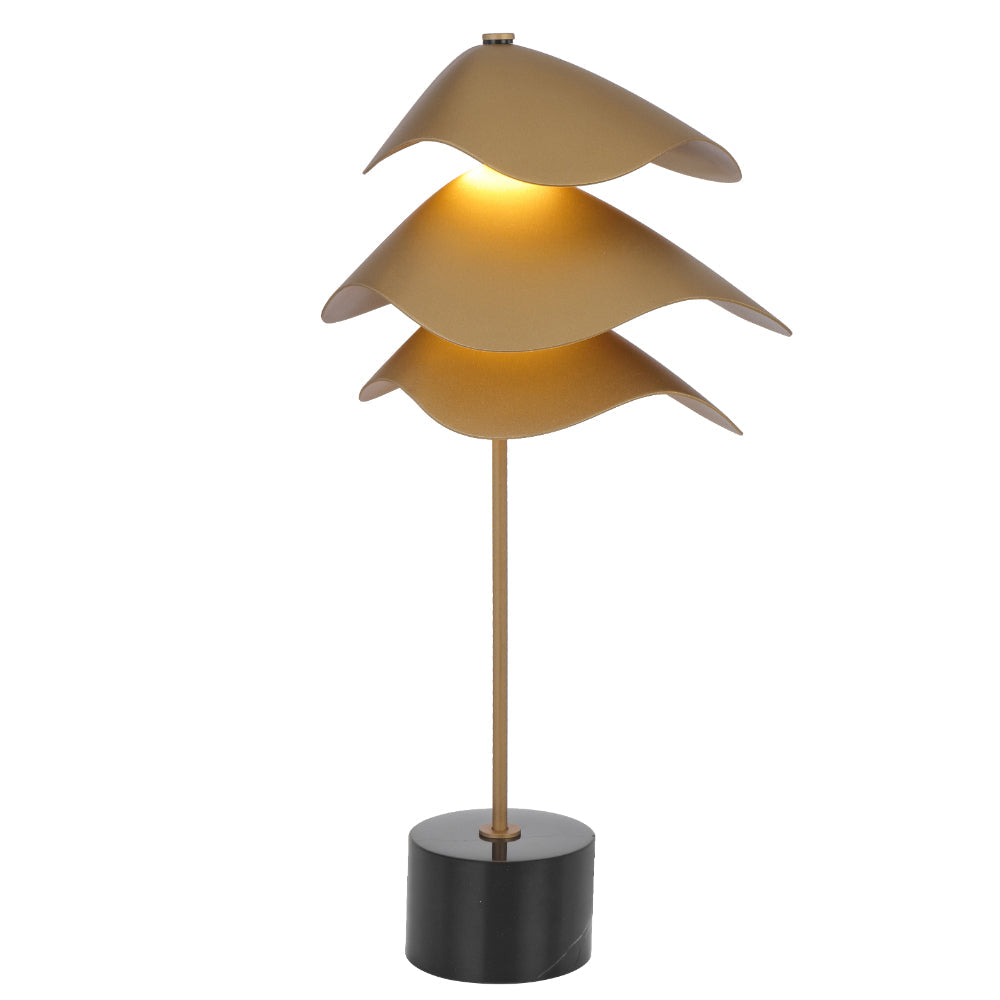 Mapel LED Table Lamp 6W 3000K Antique Brass - MAPEL TL-ABBKM