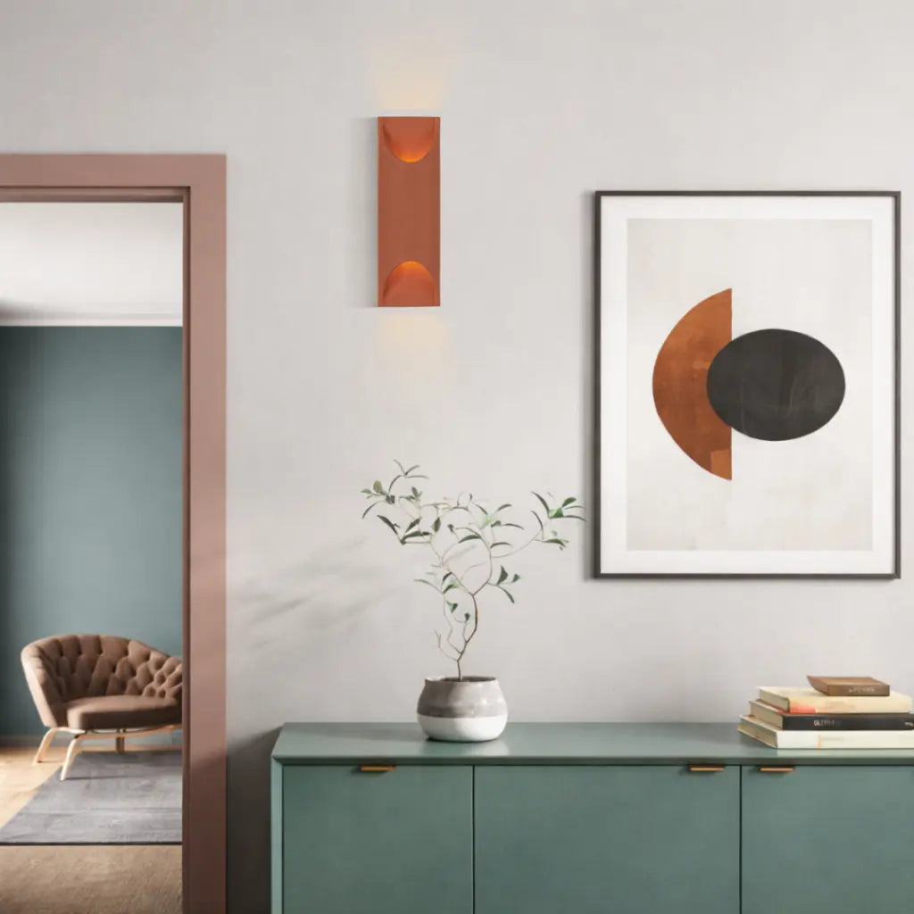 Mazal Wall Light Terracotta - MAZAL WB-OG