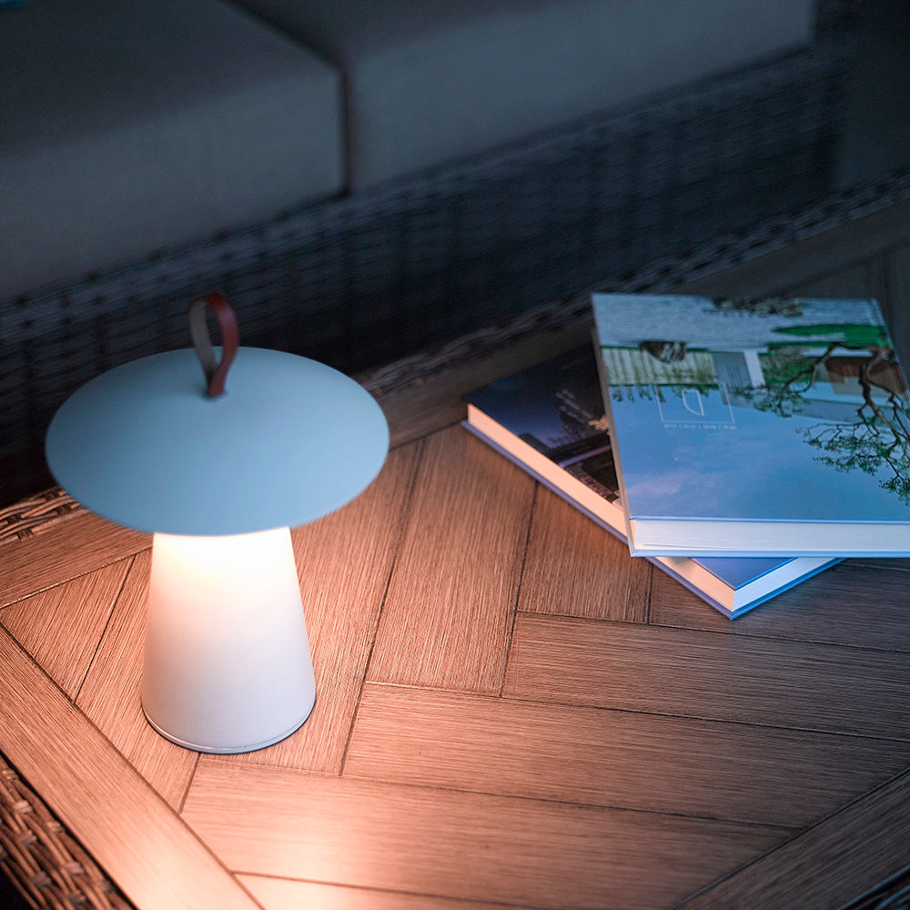 Buy Table Lamps Australia Ara To-Go Outdoor Portable White Aluminium 3000K - 2118245001