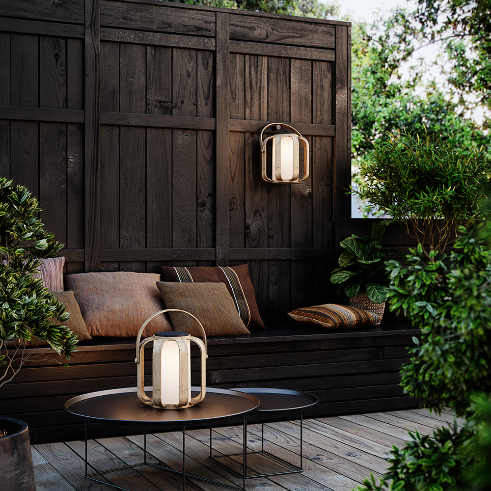 Buy Solar Lights Australia Bob Solar Light Nature Bamboo 2700K - 2118085062