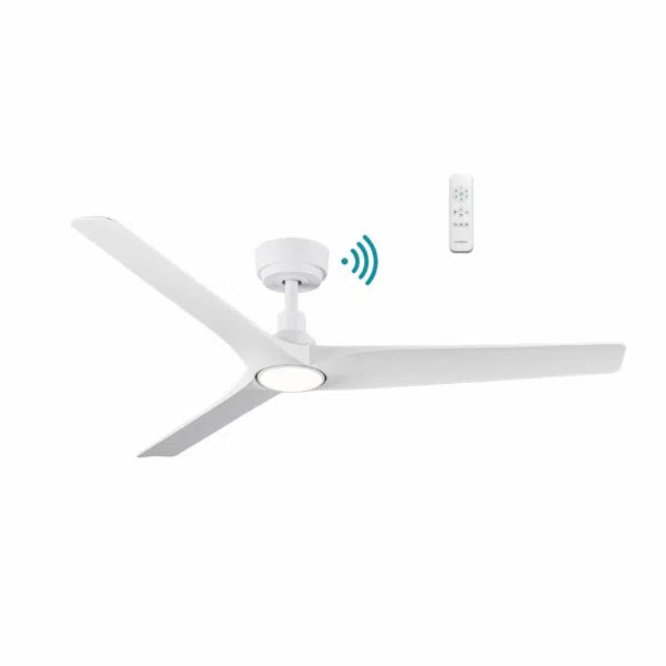 Cordoba DC Ceiling Fan With LED Light 52" 3 Blade Matt White With WIFI Remote - MCDC1333W