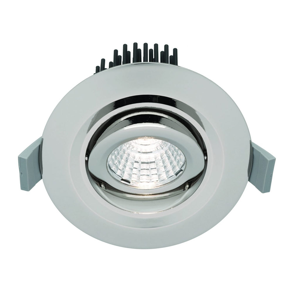 Buy Recessed Downlights Australia Mezzo 12W LED Downlight Silver 5000K - MD599S-5