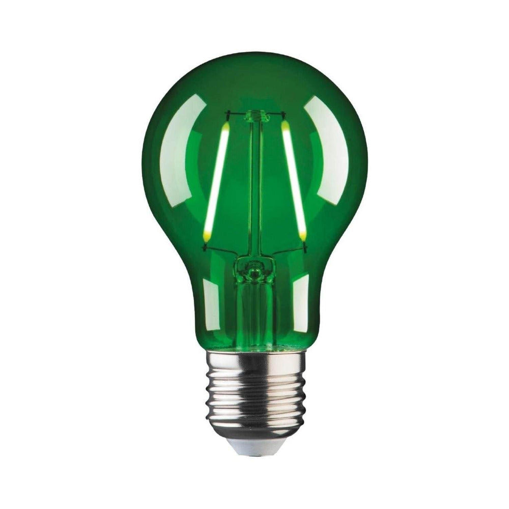 Buy LED Globes Australia A60 LED Globe ES 240V 2W Green - MGL288G