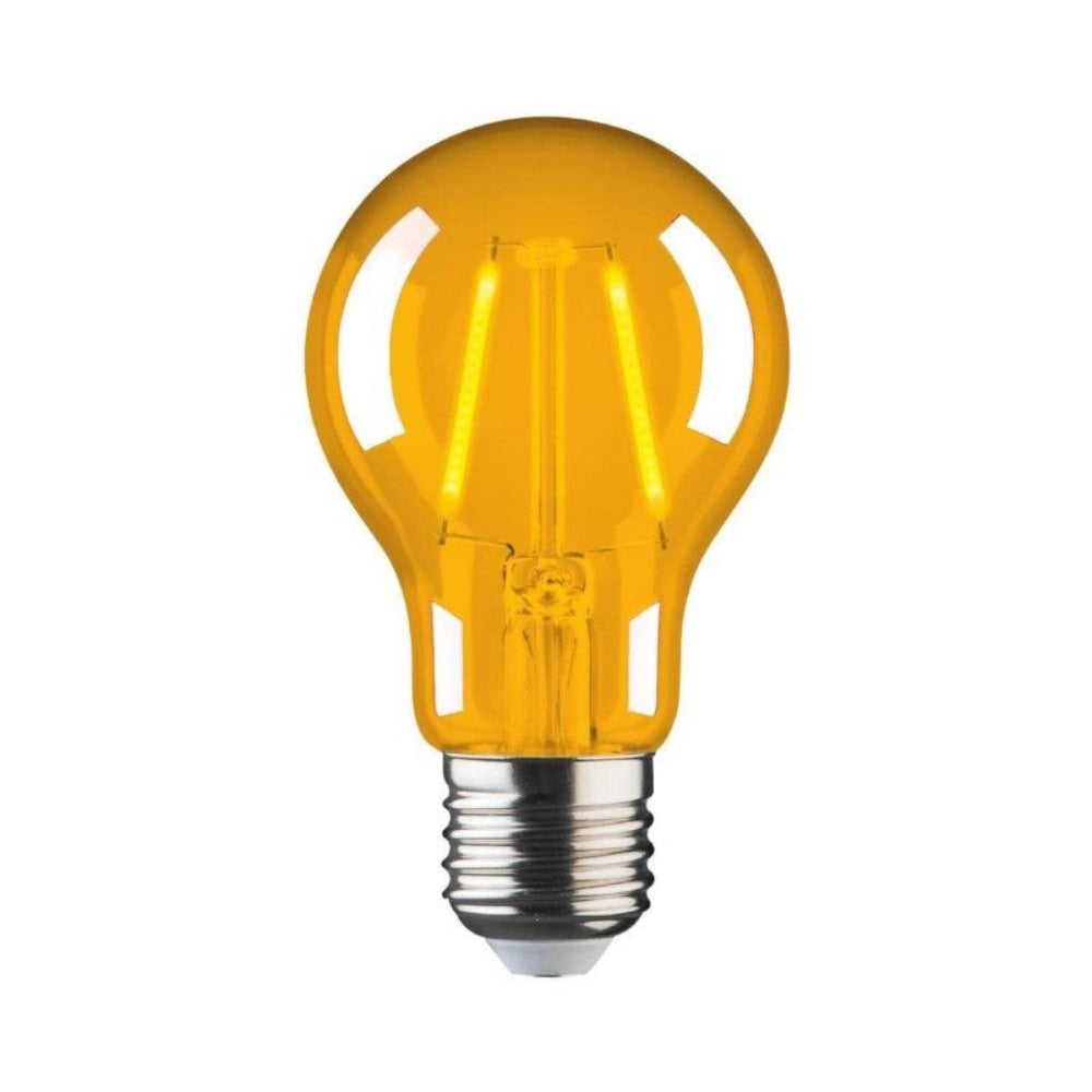 Buy LED Globes Australia A60 LED Globe ES 240V 2W Yellow - MGL288Y