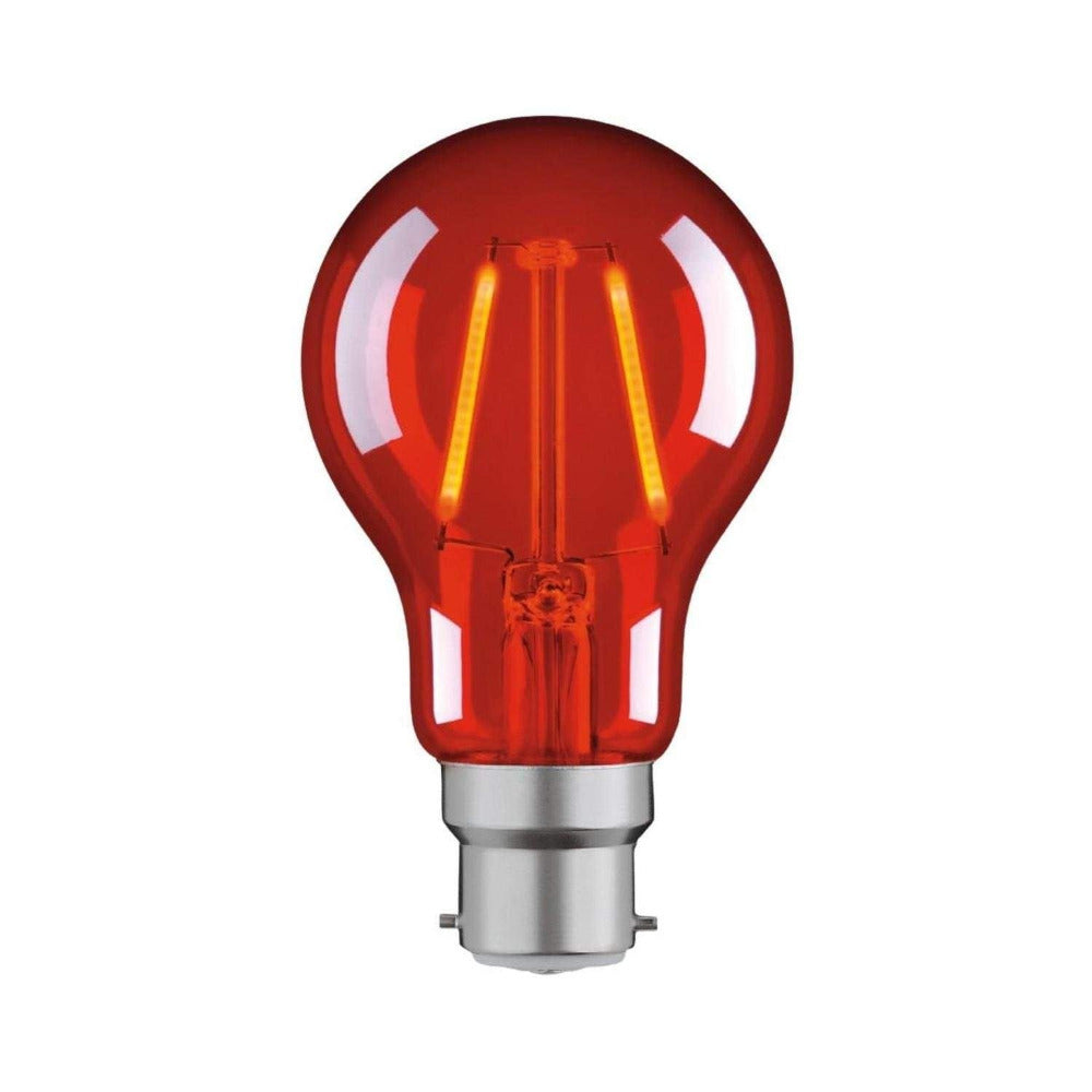 Buy LED Globes Australia A60 LED Globe BC 240V 2W Red - MGL289R
