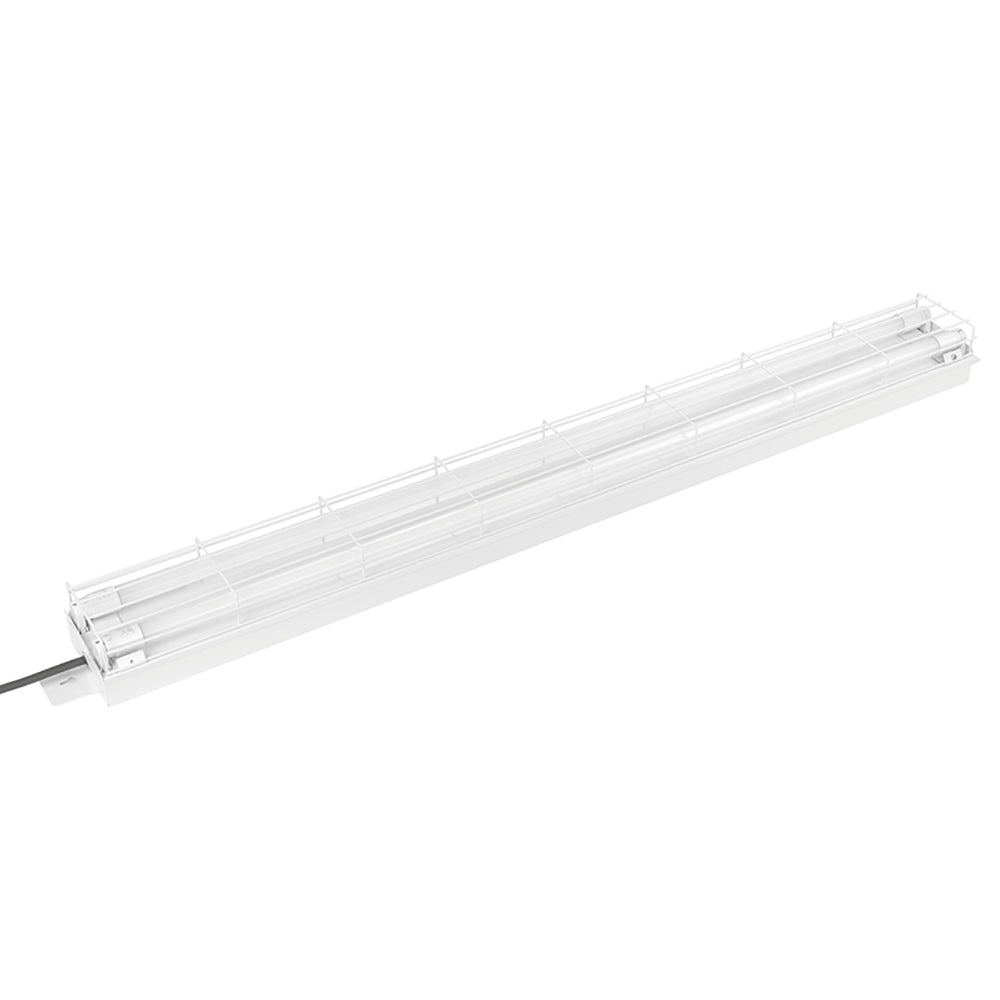 Buy LED Batten Lights Australia LED Batten 2 Lights White Steel 4000K - MI9200