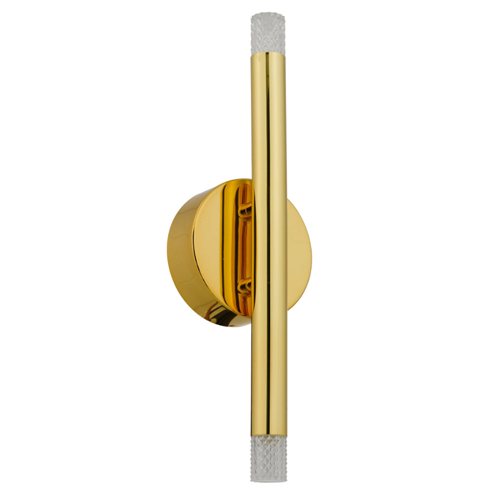 Buy Up / Down Wall Lights Australia MILAZO Up & Down Wall 2 Lights Gold 3000K - MILAZO WB2-GD3K