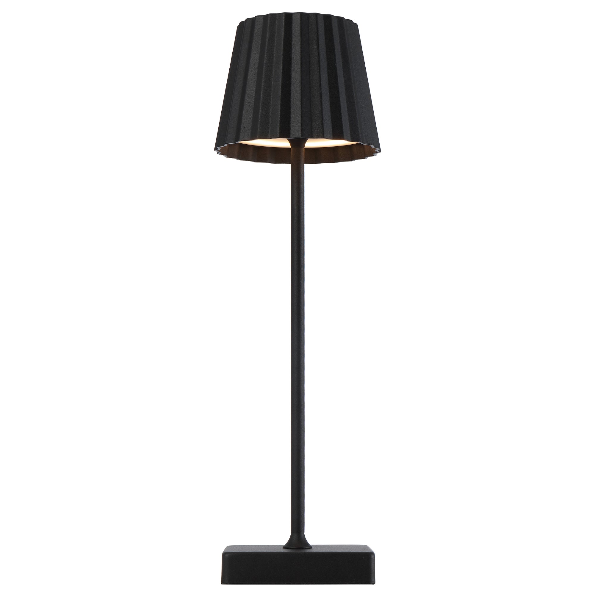 Buy Table Lamps Australia MINDY Rechargeable Table Lamp Black 3CCT - MINDY TL-BK