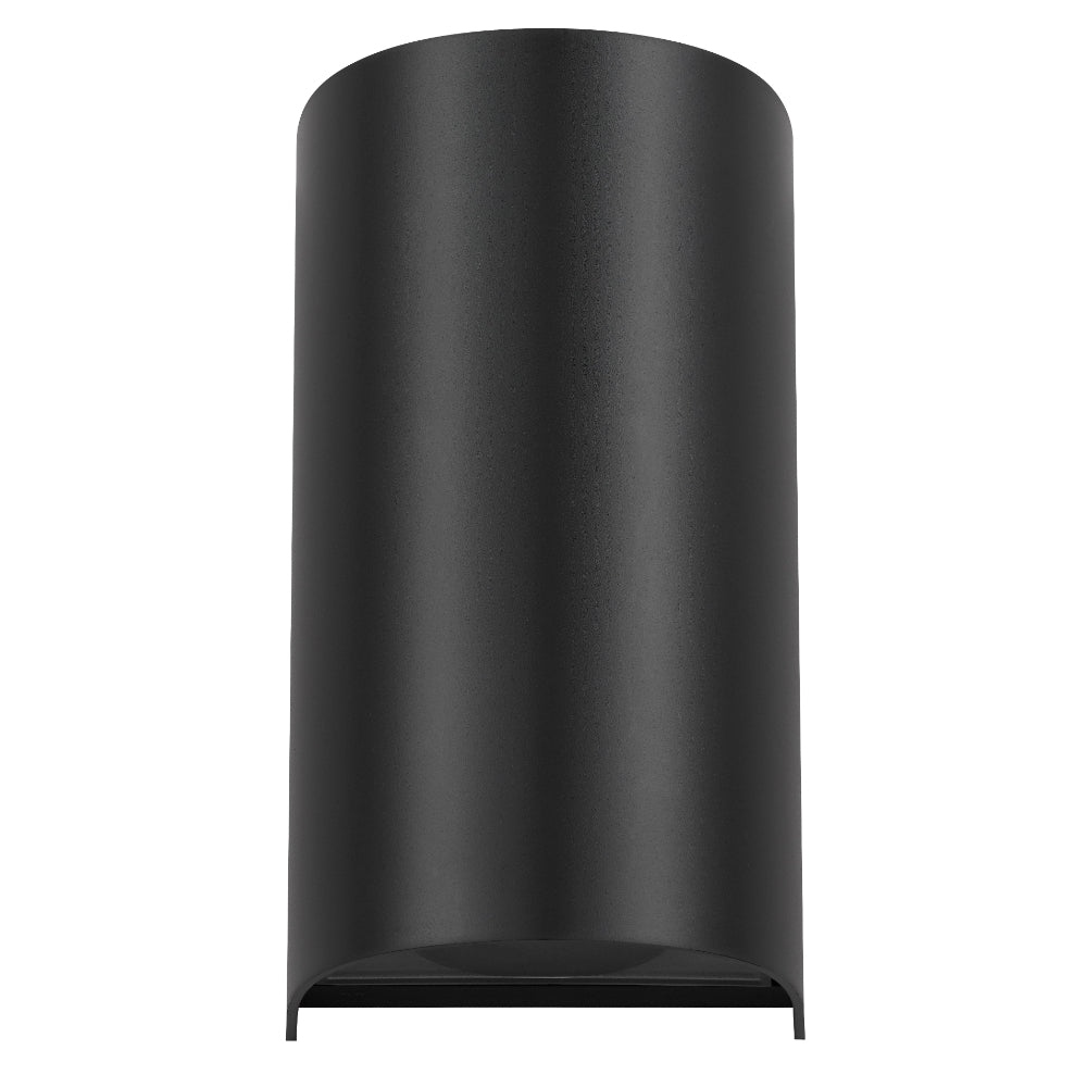 Miro Polycarbonate Up & Down Exterior Wall Light Black - MIRO EX2-BK
