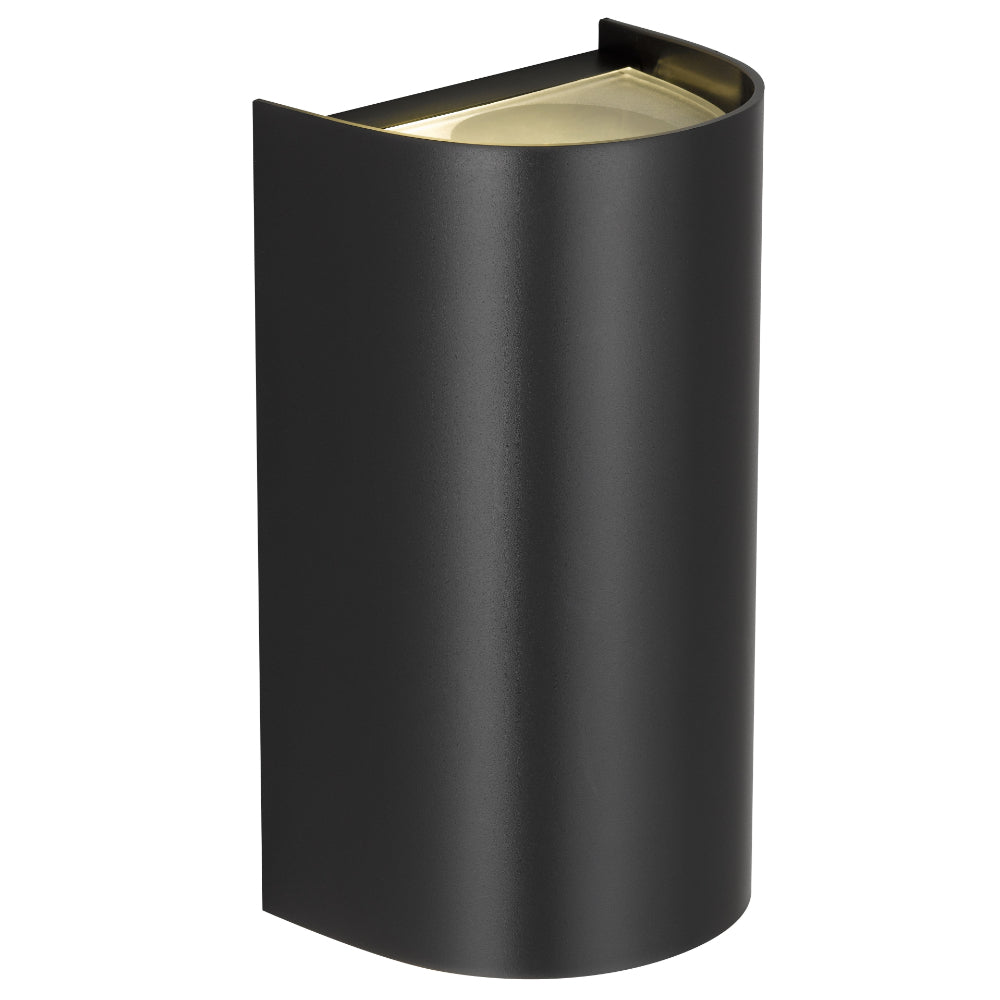 Miro Polycarbonate Up & Down Exterior Wall Light Black - MIRO EX2-BK