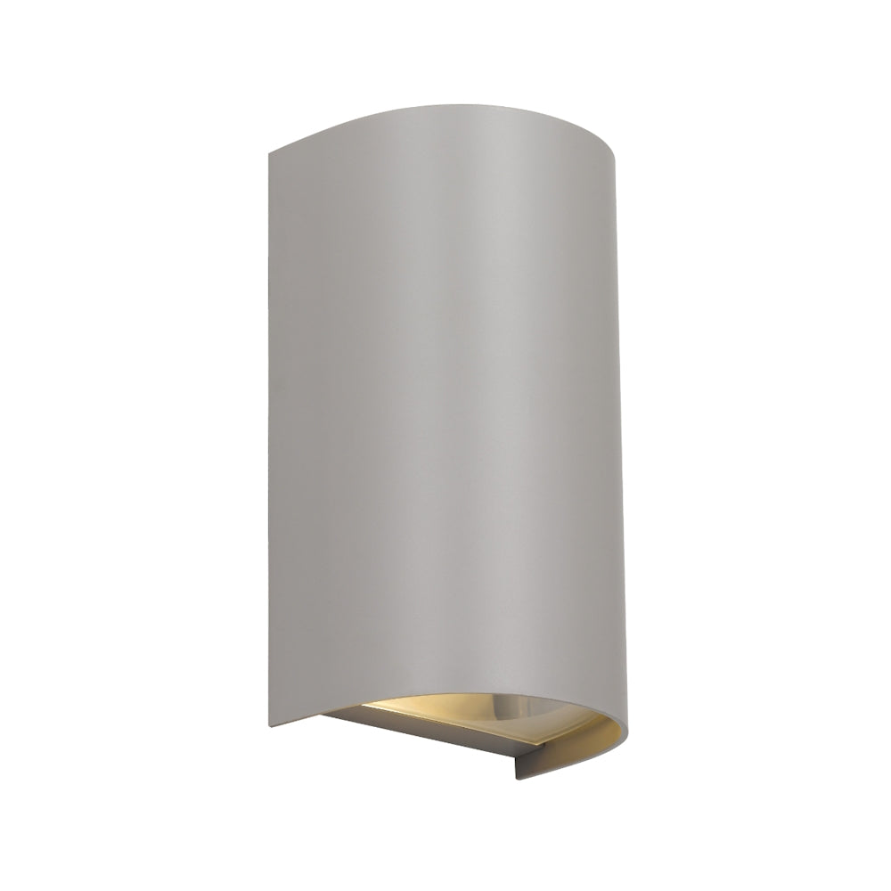 Miro Polycarbonate Up & Down Exterior Wall Light Grey- MIRO EX2-GY