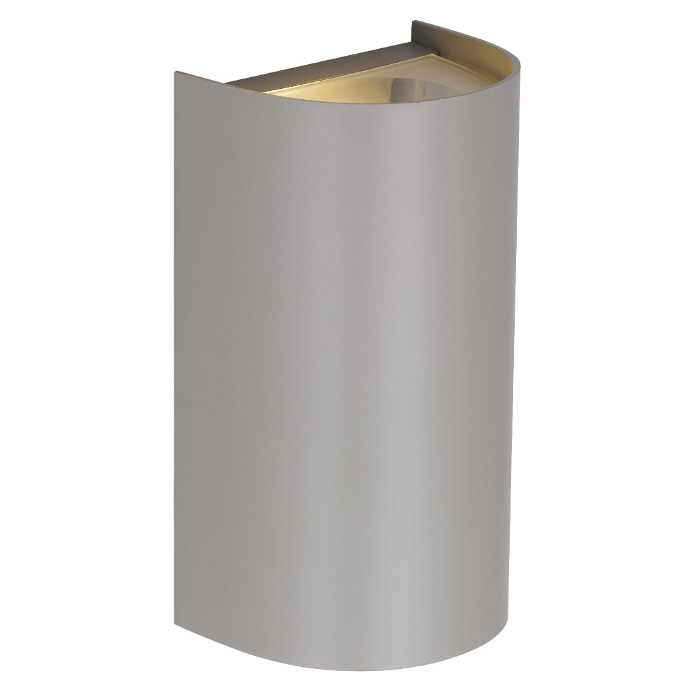 Miro Polycarbonate Up & Down Exterior Wall Light Grey- MIRO EX2-GY