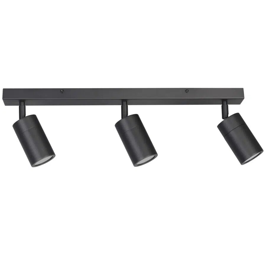 Crest Three Light Spotlight Matt Black - MLCS3M