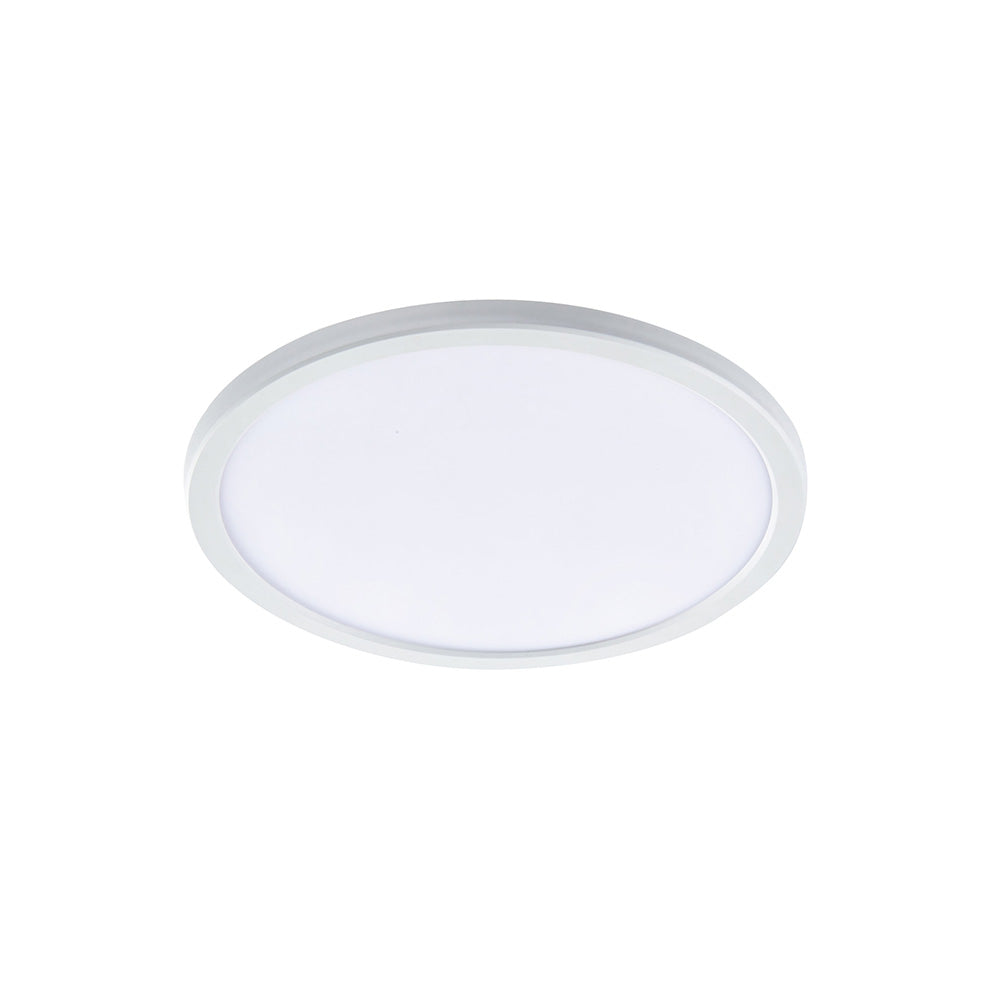 Buy LED Oyster Lights Australia Fino Ultrathin 280mm Dimmable LED Oyster Light 18W White TRI Colour - MLFO34518WD