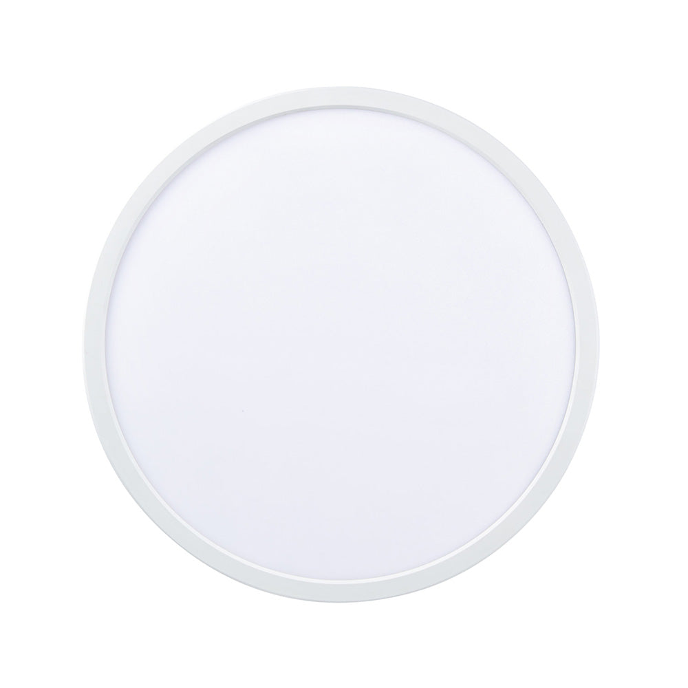 Buy LED Oyster Lights Australia Fino Ultrathin 280mm Dimmable LED Oyster Light 18W White TRI Colour - MLFO34518WD