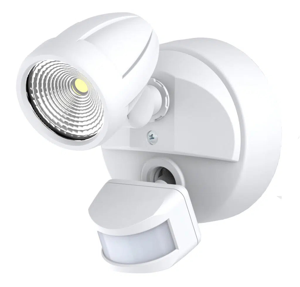 Bandit LED Security Wall Light 12W TRI Color White Without Sensor - MLXB3451W