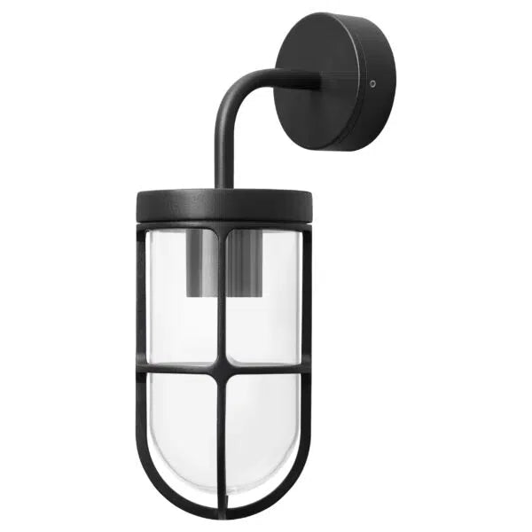 Bronte Exterior Wall Light Matt Black - MLXBE27M