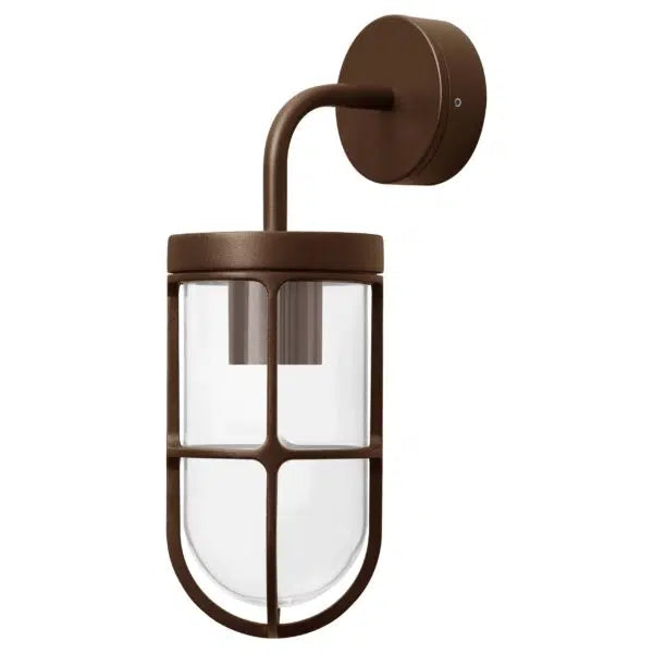 Bronte Exterior Wall Light Rustic Bronze - MLXBE27R