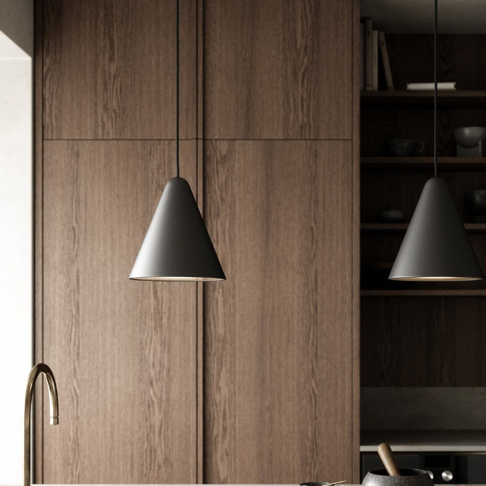 Buy Pendant Lights Australia Nono Pendant Light W235mm Black Metal - 2120503003