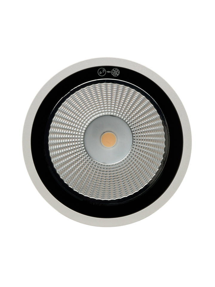 Moby 35° LED Outdoor Ceiling Light 9W 3000K White - SI PL/MOB/9W/35D/WH