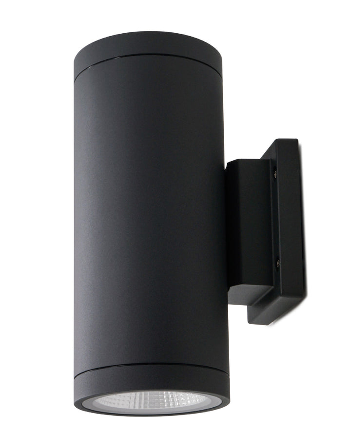 Moby 55° LED Up & Down Wall Light 9W 3000K Anthracite - SI A/MOBY/DBL/2x9W/55D/ANT