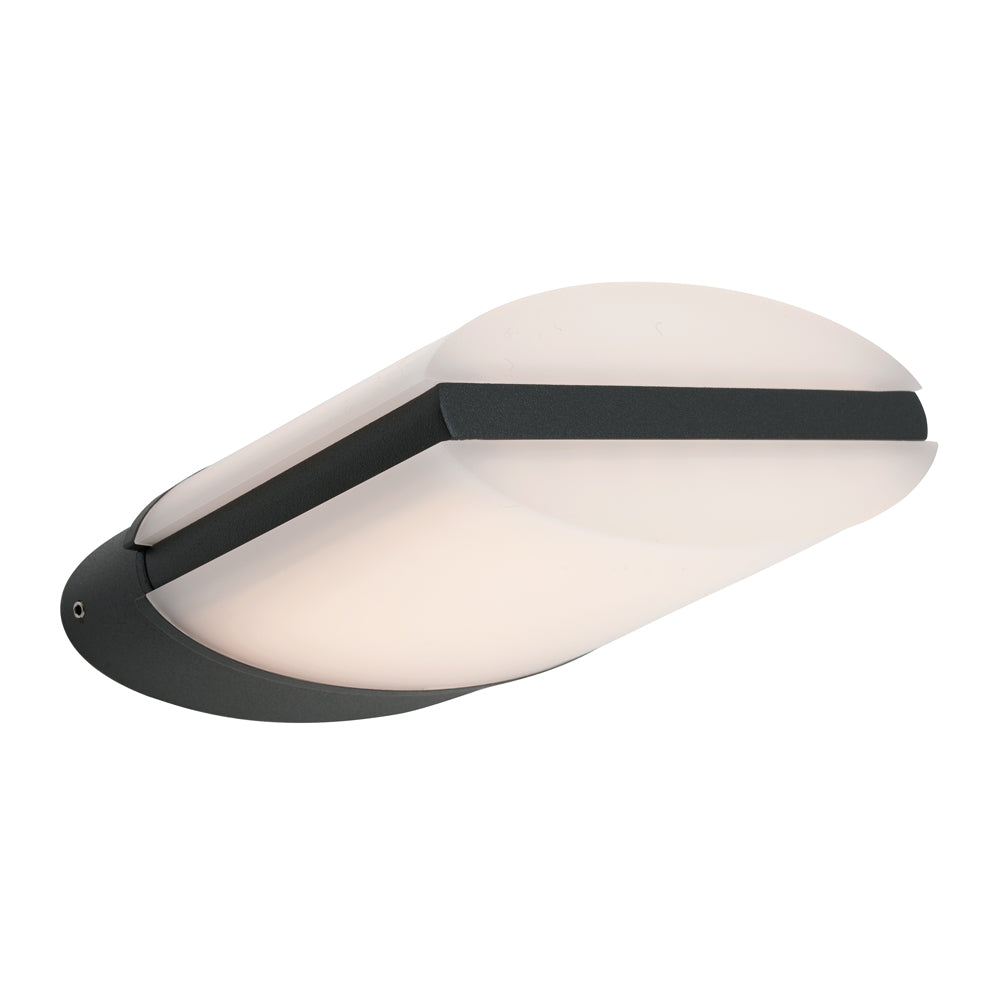 Modena Exterior Wall Light Charcoal - MODE1ECHA