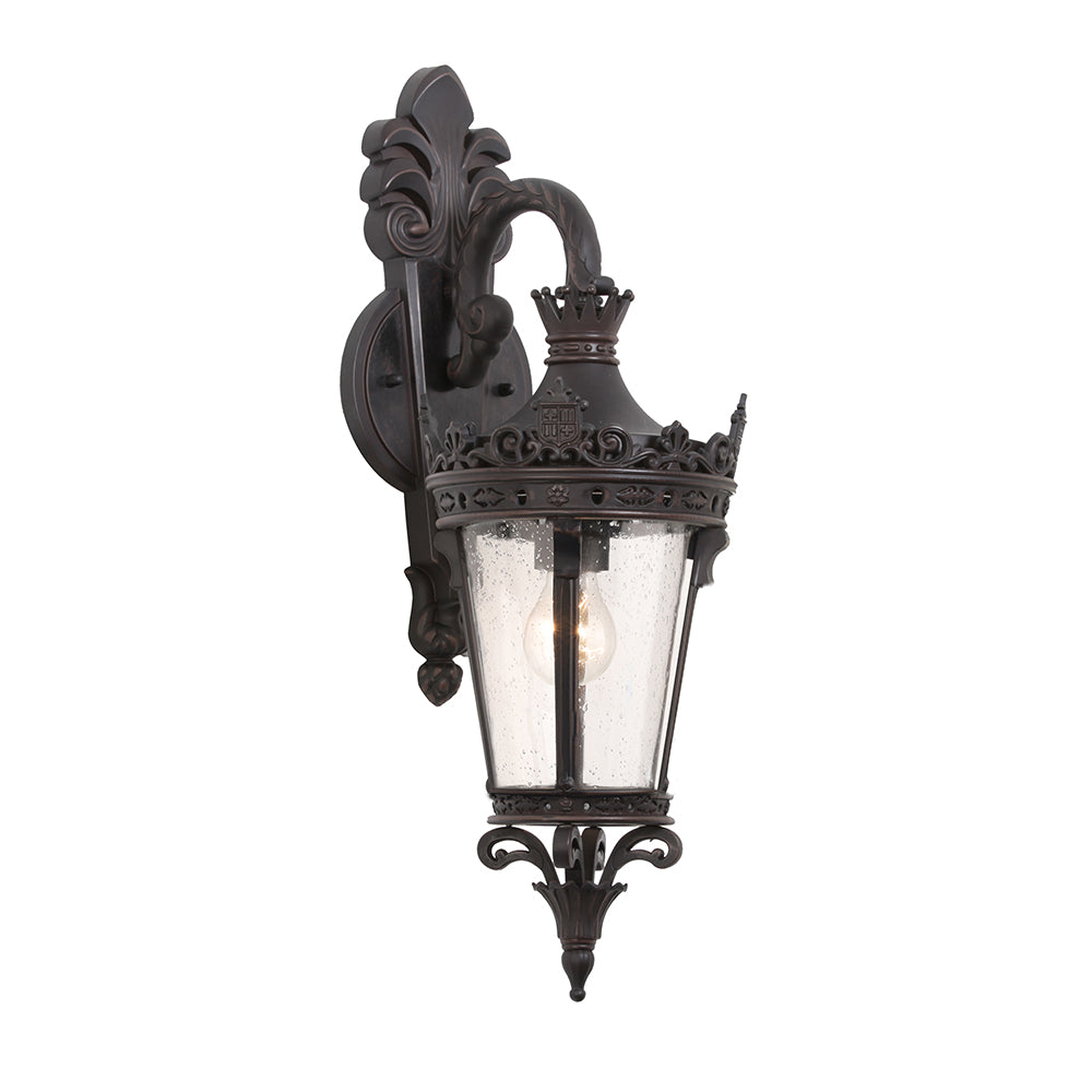 Buy Exterior Wall Lights Australia Monarch Exterior Wall Light Small Antique Bronze Aluminium - 1000850