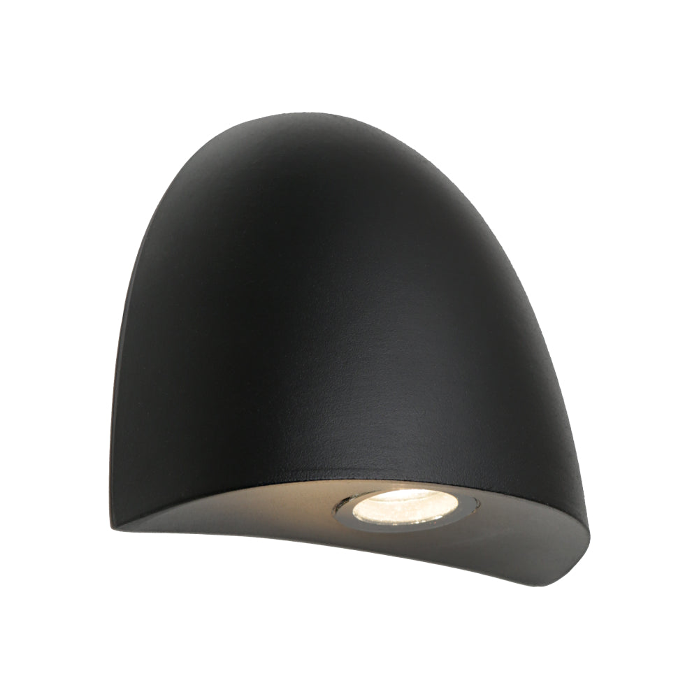 Mora Exterior Wall Light Black 3CCT - MORA1EBLK