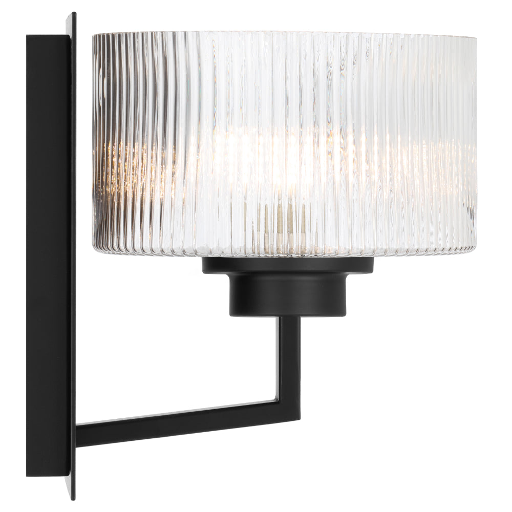 Moreno II Wall Light Black - MORENO2 WB-BK