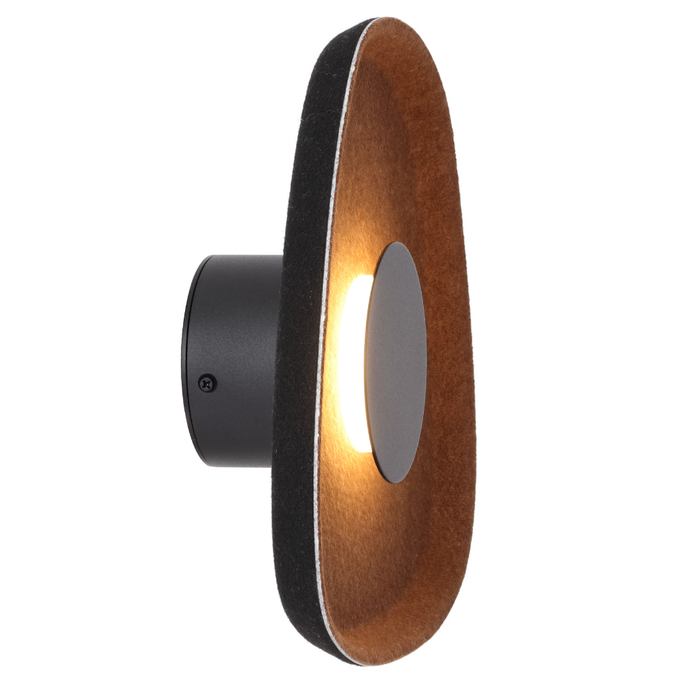 Moro LED Wall Bracket 5W 3000K Brown & Black - MORO WB-BRWBK