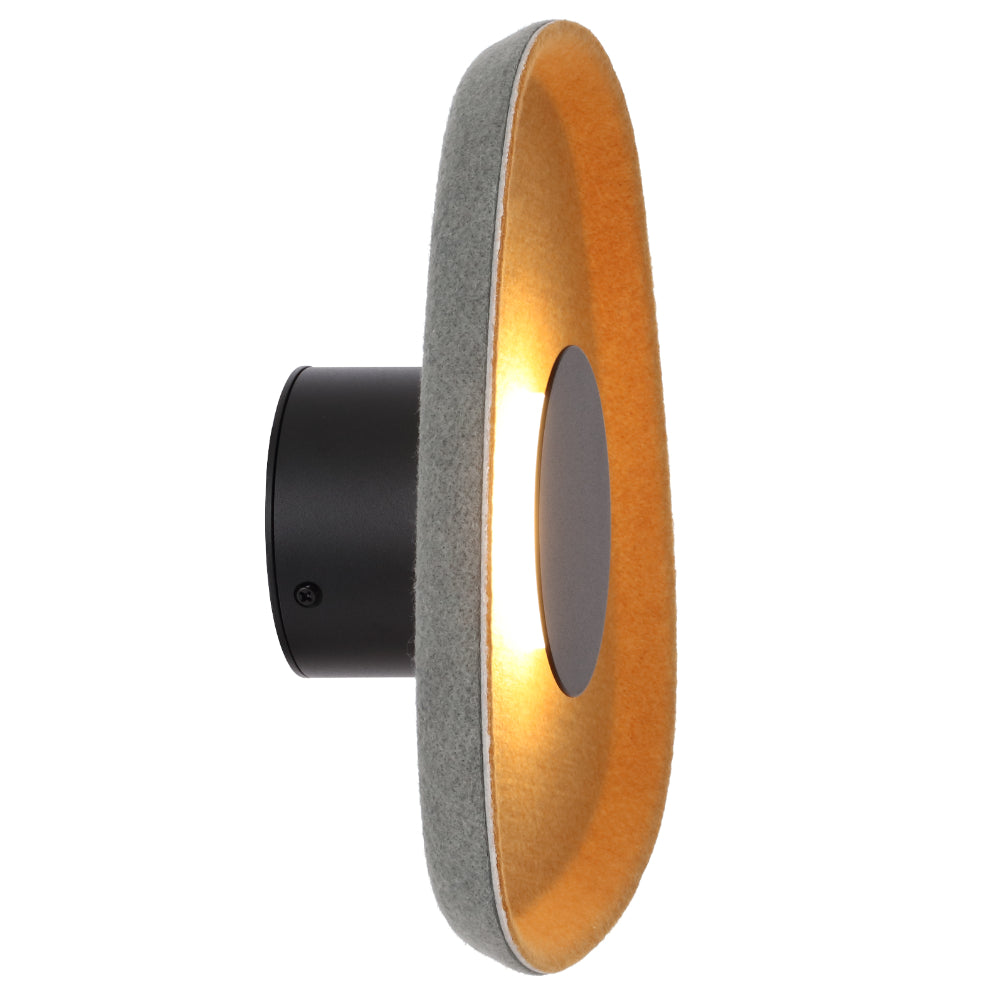 Moro LED Wall Bracket 5W 3000K Orange & Grey - MORO WB-OGGY