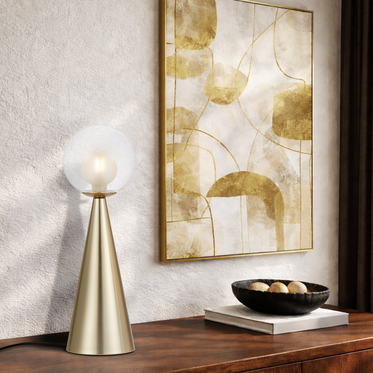 Mosari Table Lamp Gold - MOSARI TL-GD