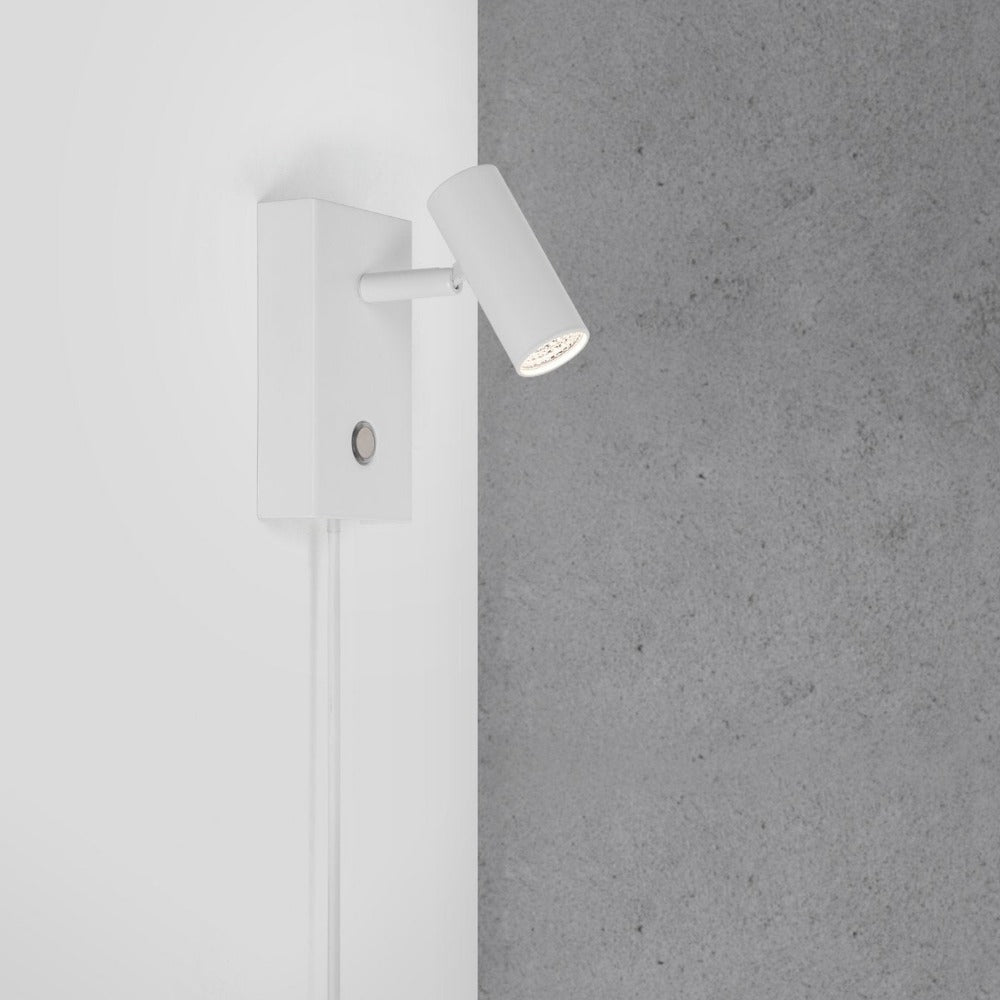 Buy Bedside Reading Lights Australia Omari Bedside Reading Light White Metal 2700K - 2112231001