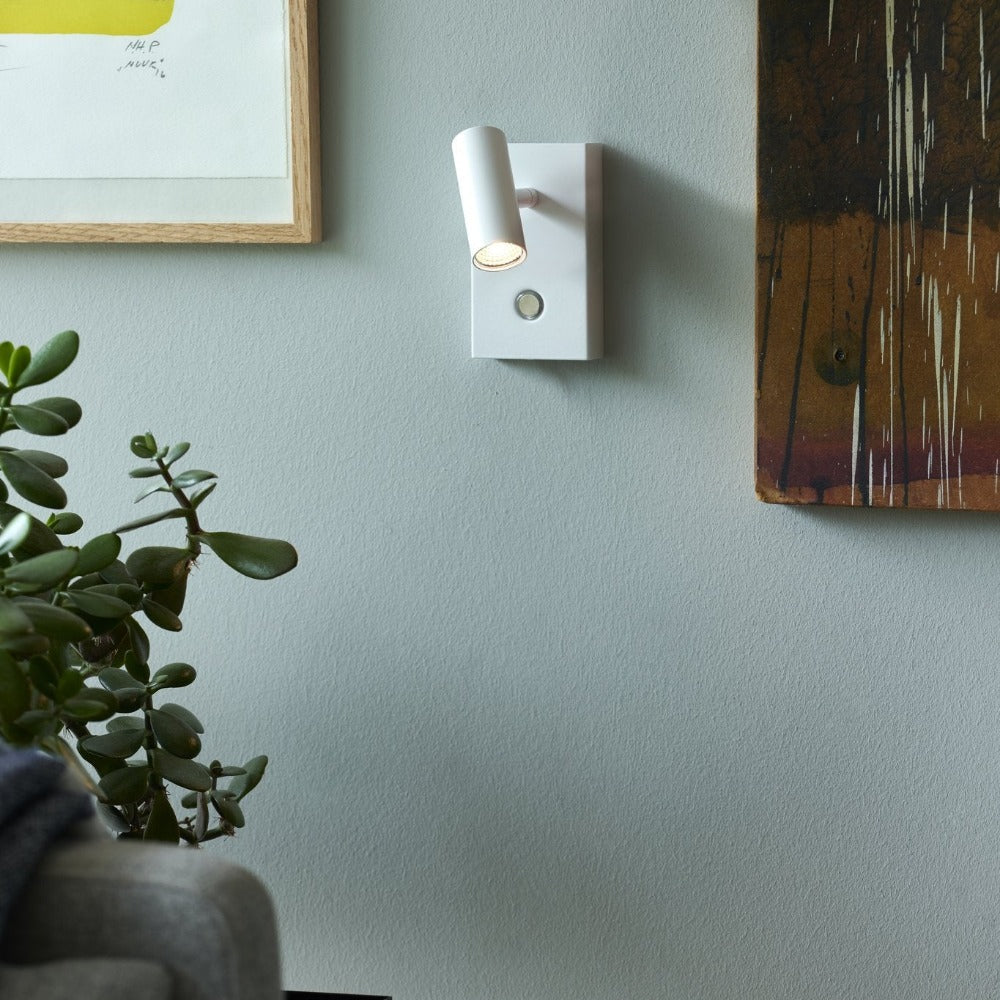 Buy Bedside Reading Lights Australia Omari Bedside Reading Light White Metal 2700K - 2112231001