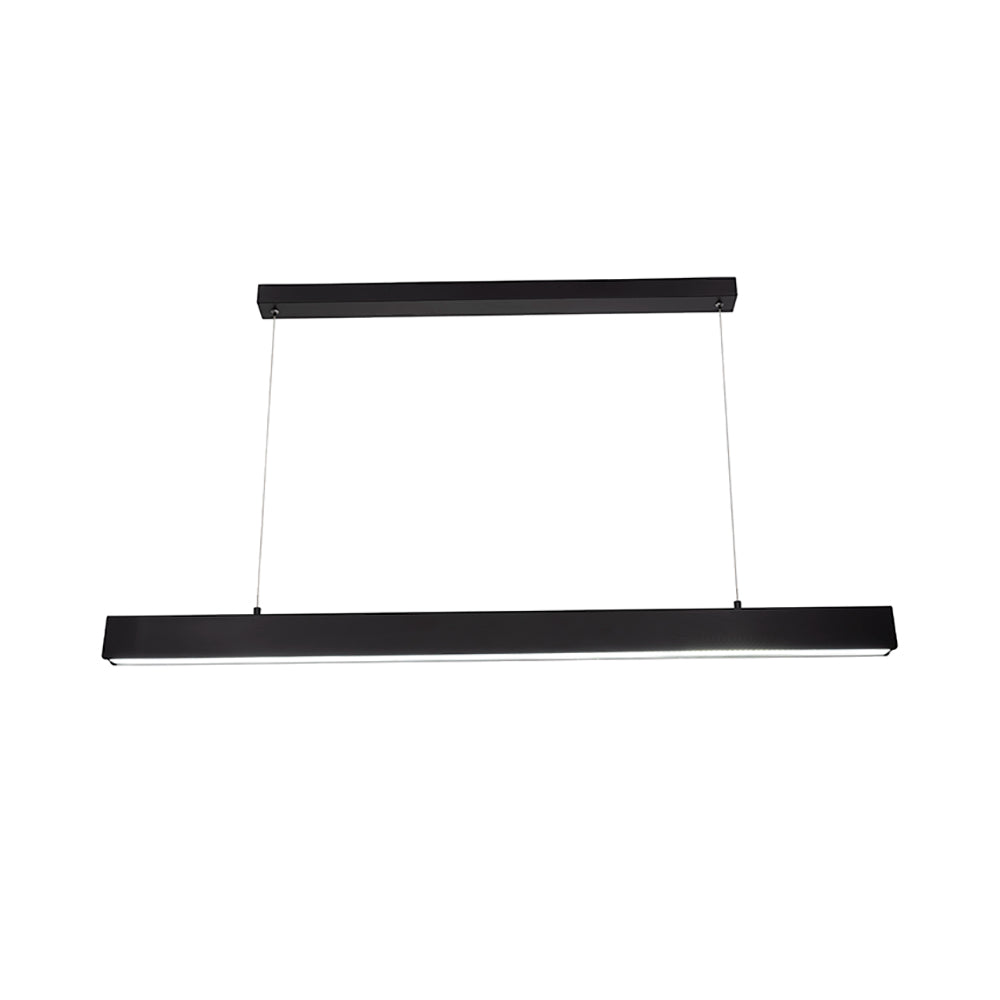 Buy Island Pendant Lights Australia Amar Large Island Pendant Light Black Metal 2CCT - MPLS001BLK-L