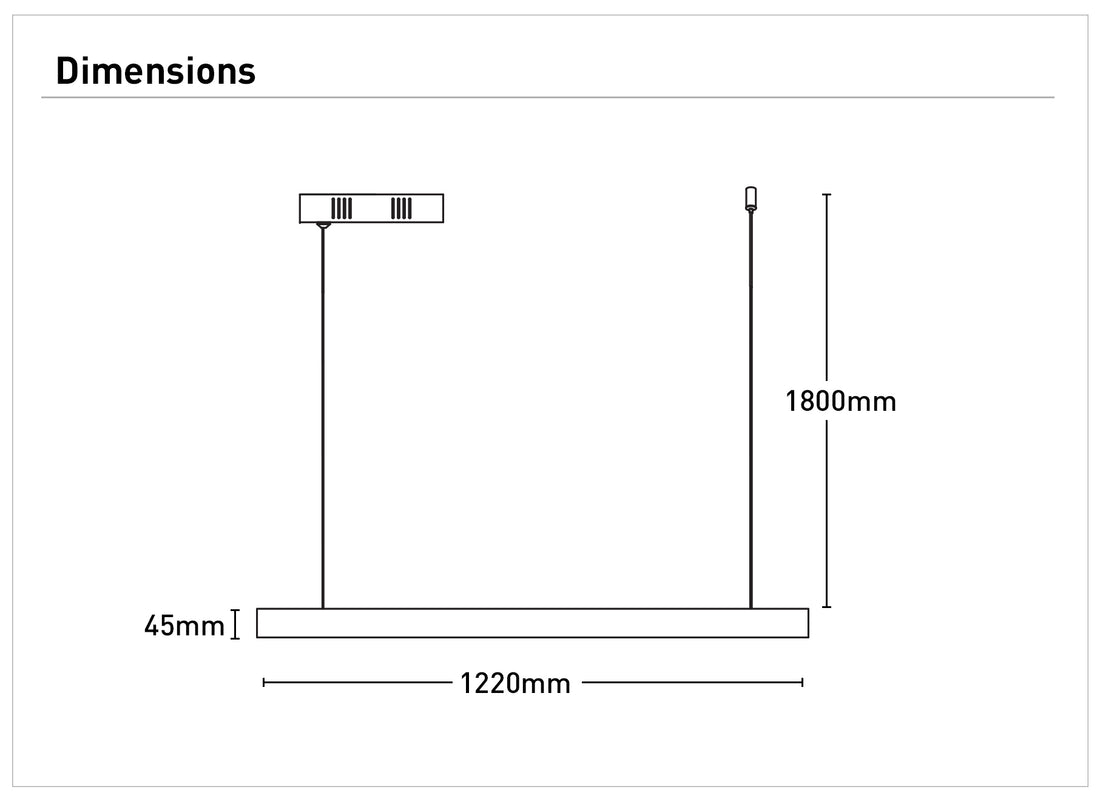Vior Small LED Pendant Light Natural Wood - MPLS002NAT-S