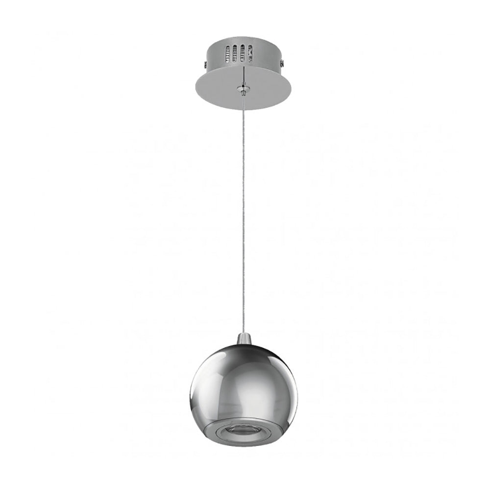 Buy Pendant Lights Australia Sphere Pendant Light Chrome 3000K - MS2254-CH