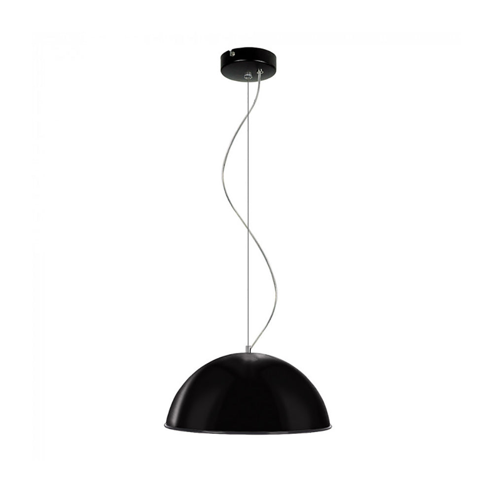 Retro Pendant Light Black / White - MS400-BLWH