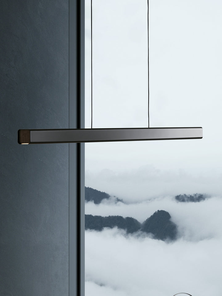 Mumu 180mm LED Island Pendant Light 48W 3000K Black - SE S/MUMU/180/BK