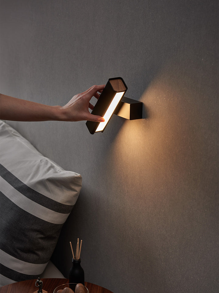 Mumu LED Wall Light 5.7W 3000K Black - SE A/MUMU/DIMM/BK