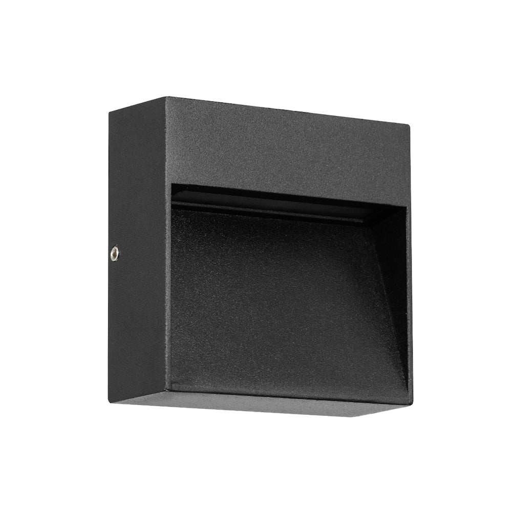 Musan LED Square Wall Light 24V 3W 3000K Black - MUSAN SQ.24-BK